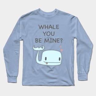 Funny Whale Pun T-Shirt Long Sleeve T-Shirt